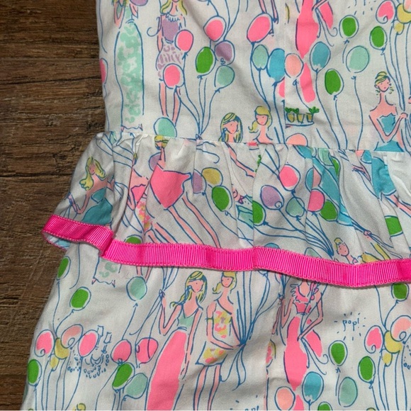 Lilly Pulitzer 💫 Holy Grail 💕 Sleeveless Peplum Lowe Shift Dress in Pop - Picture 7 of 16